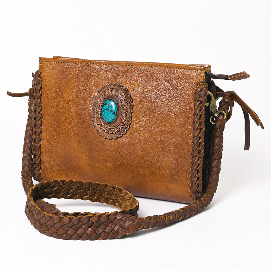 American Darling Cross Body Full Grain Genuine Leather Western Women Bag Handbag Purse | Crossbody for Cute - Uhorse