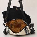 American Darling Crossbody Saddle Blanket Hand Tooled Genuine Leather Western Women Bag Handbag Purse Travel Bags