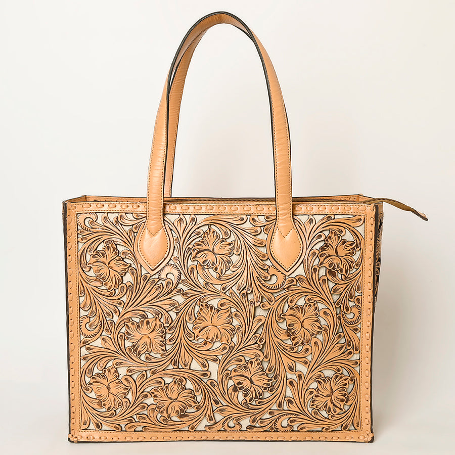 American Darling Tote Hand Tooled Genuine Leather Western Women Bag Handbag Purse | Travel Bags