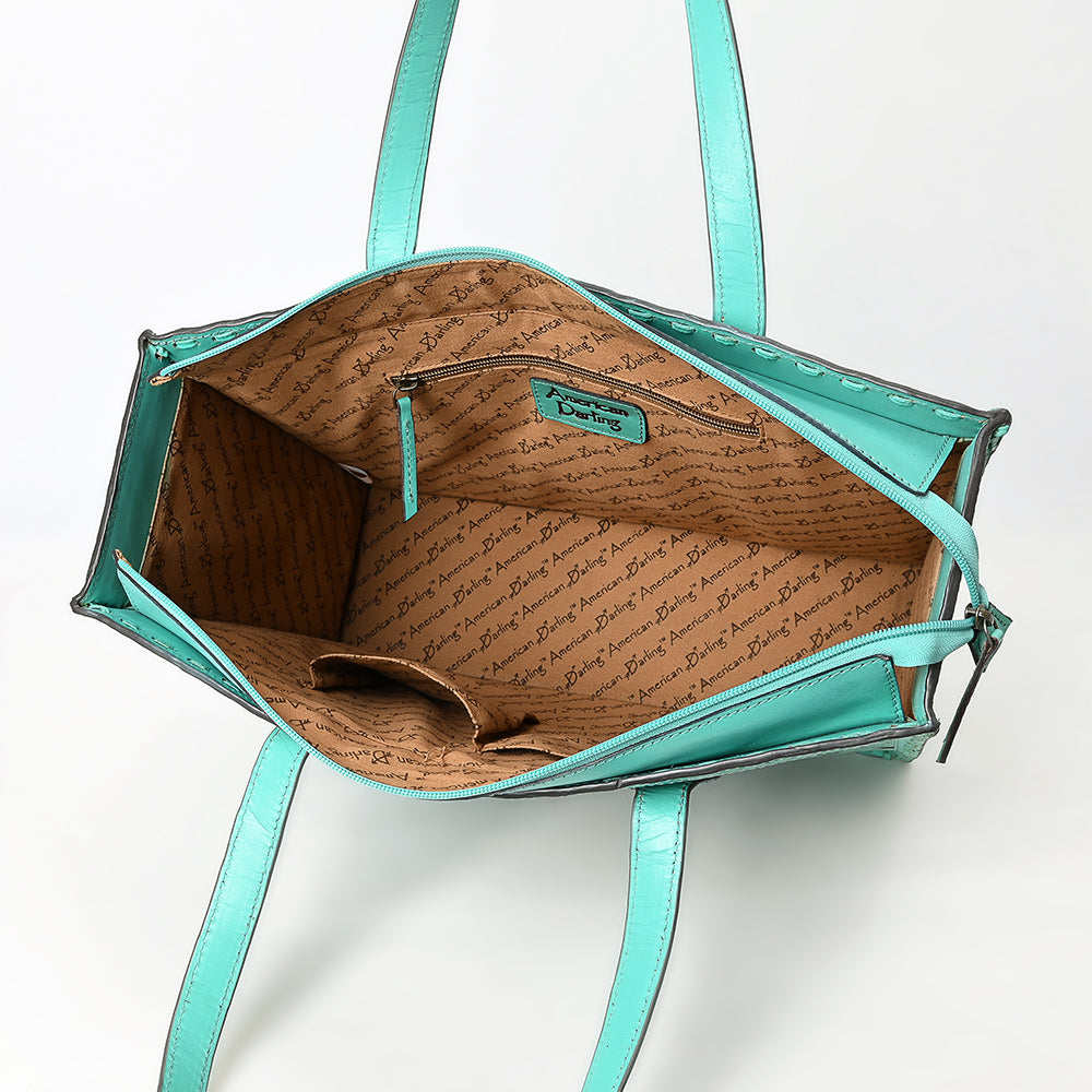 American Darling Tote Genuine Leather Women Bag Western Handbag Purse | Travel Bags