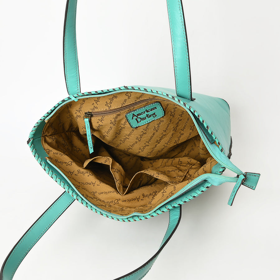 American Darling Tote Genuine Suede Leather Women Bag Western Handbag Purse | Travel Bags