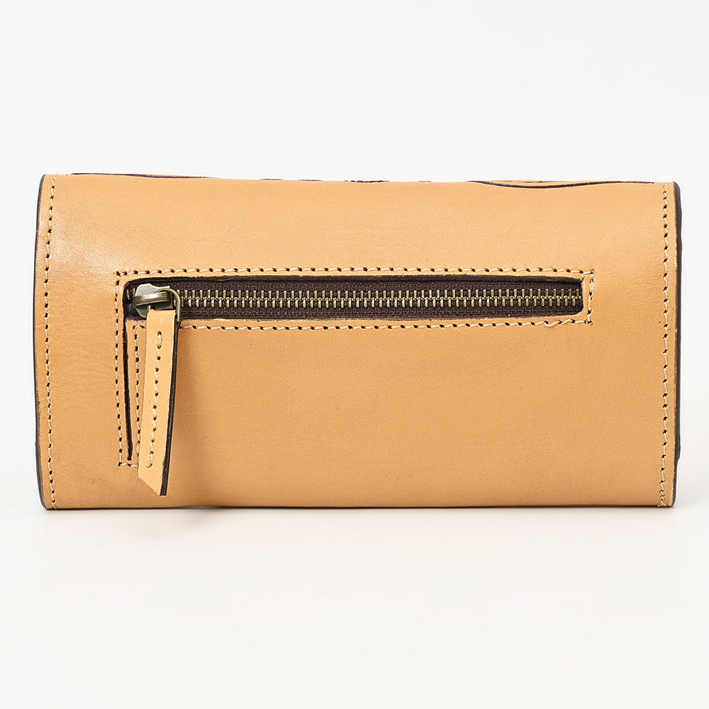 American Darling Wallet Hand Tooled Genuine Leather Western Women Bag | Handbag Purse Wristlet Travel