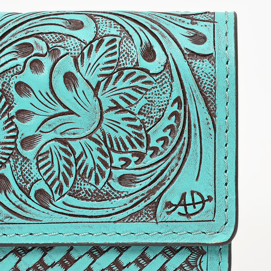 American Darling Wallet Hand Tooled Genuine Leather Western Women Bag | Handbag Purse Wristlet Travel