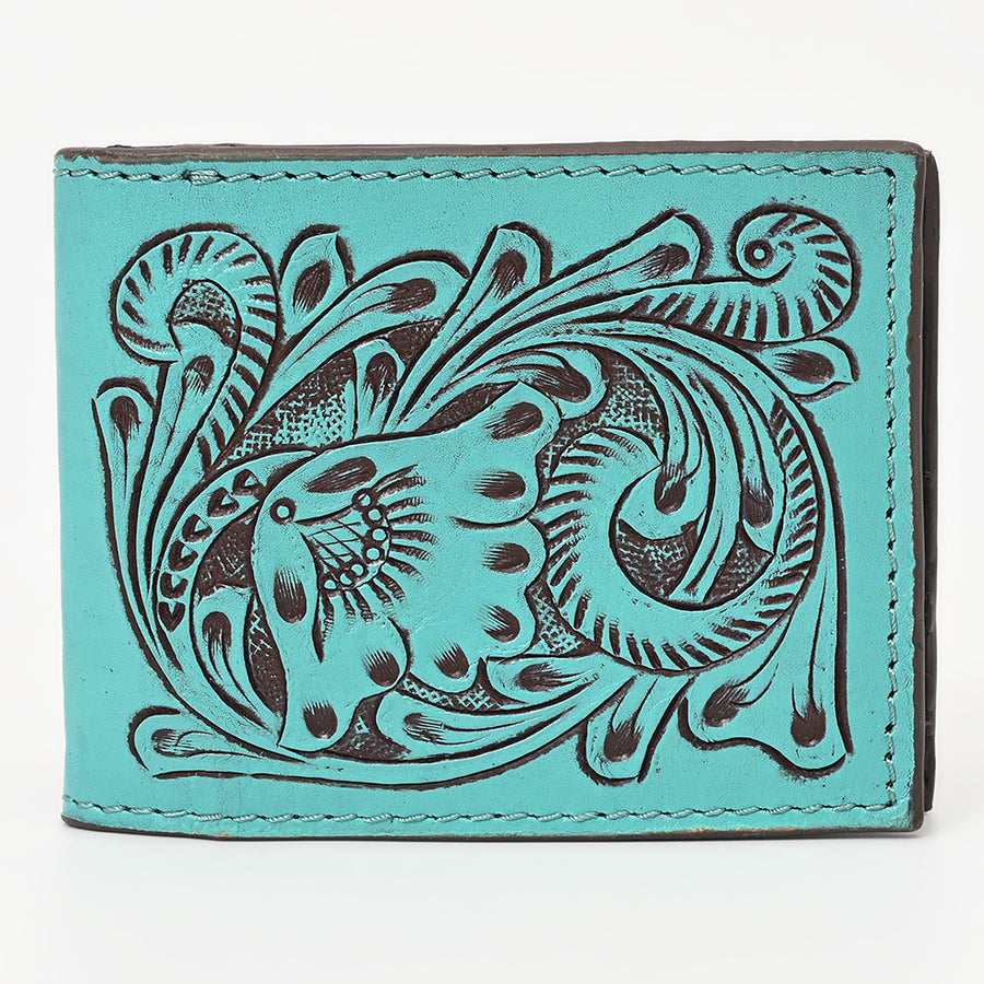 American Darling Wallet Hand Tooled Genuine Leather Western Women Bag | Handbag Purse Wristlet Travel