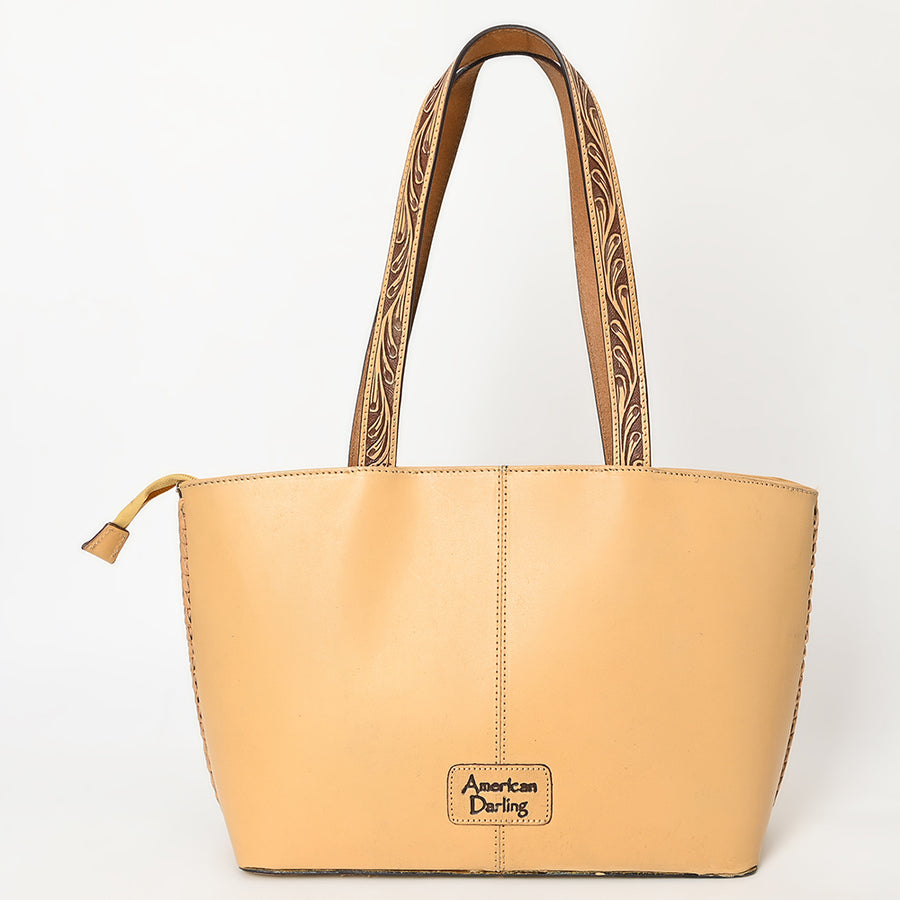 American Darling Tote Hand Tooled Genuine Leather Western Women Bag Handbag Purse | Travel Bags