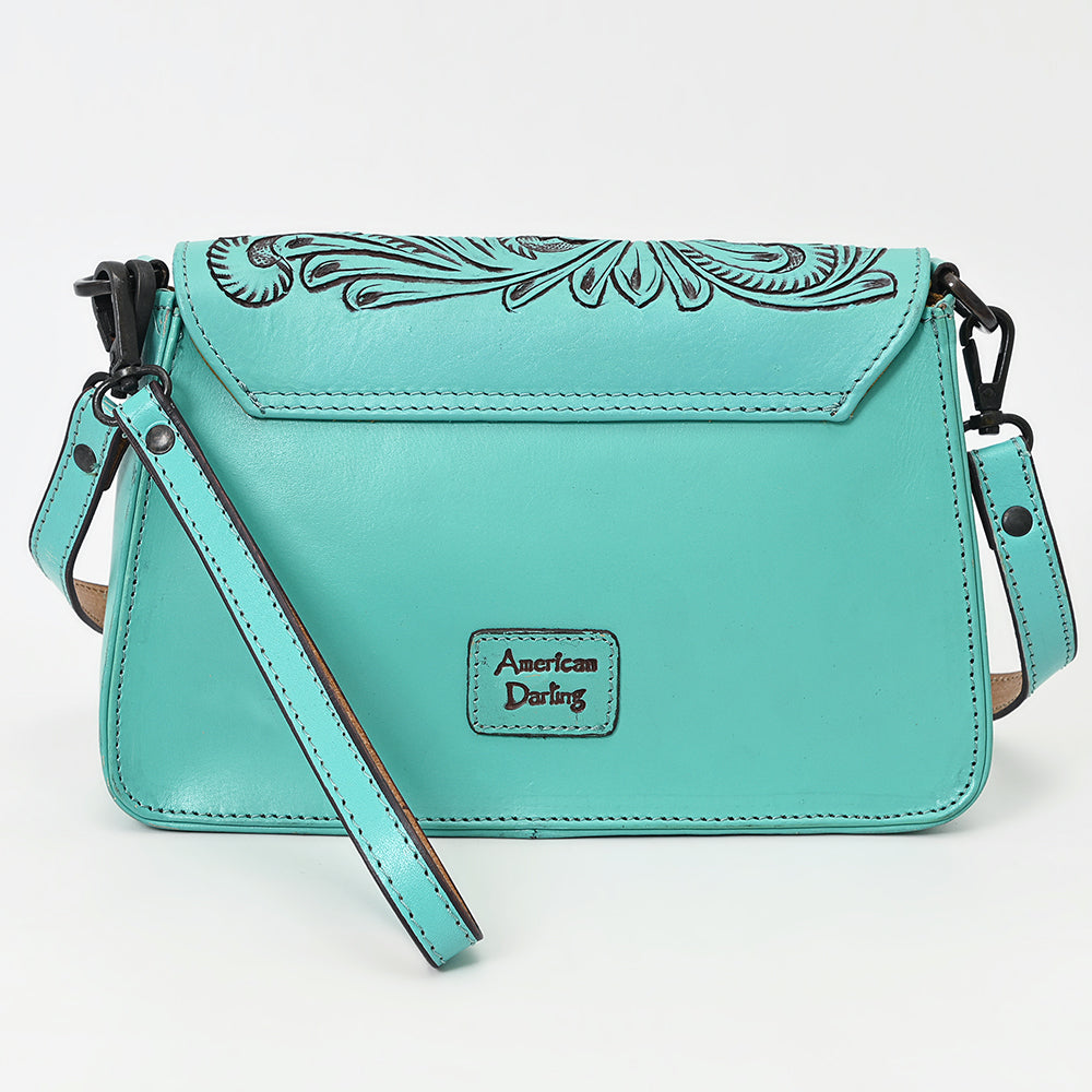 American Darling Cross Body I Hand Tooled Hair-On Genuine Leather Women Bag Western Handbag Purse |