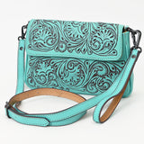 American Darling Cross Body I Hand Tooled Hair-On Genuine Leather Women Bag Western Handbag Purse |