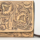 American Darling Clutch Hand Tooled Genuine Leather Western Women Bag Handbag Purse |