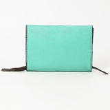 American Darling Clutch Hand Tooled Genuine Leather Women Bag Western Handbag Purse|