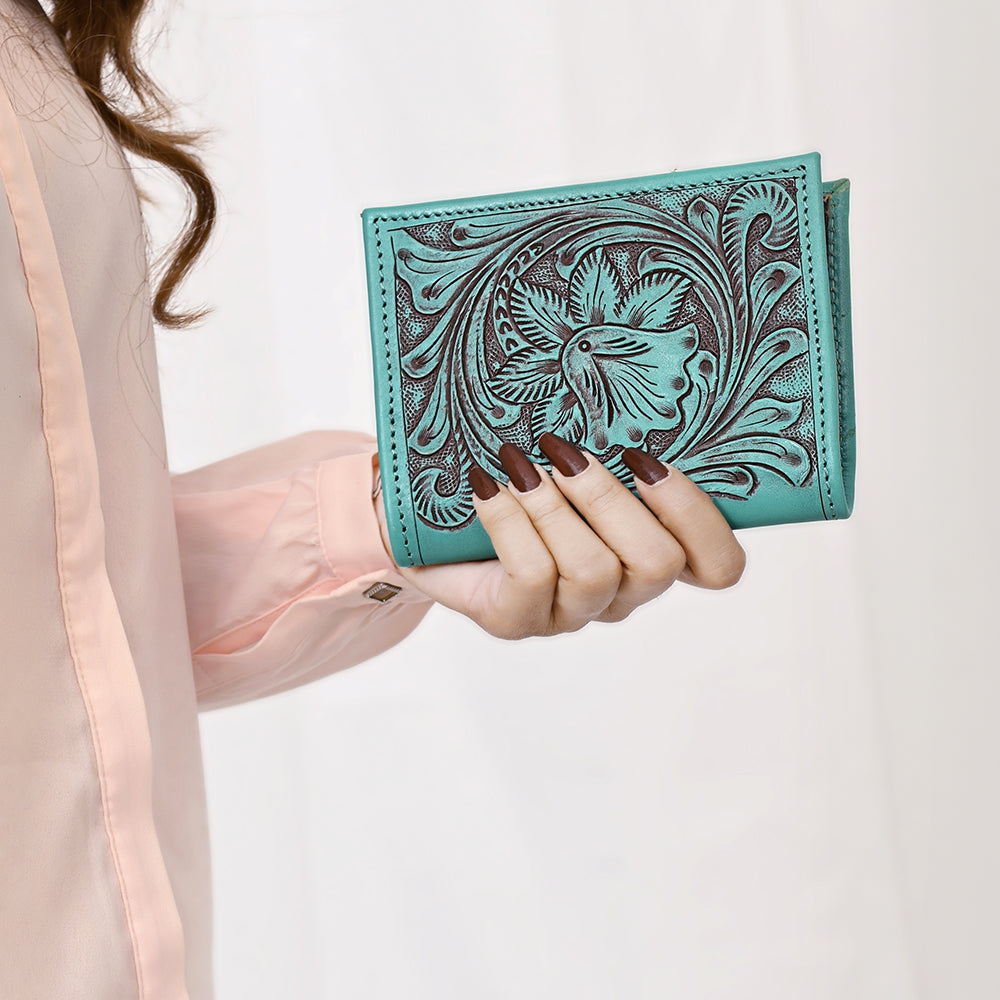 American Darling Wallet Genuine Leather Women Bag Western Handbag Purse | Handbags for