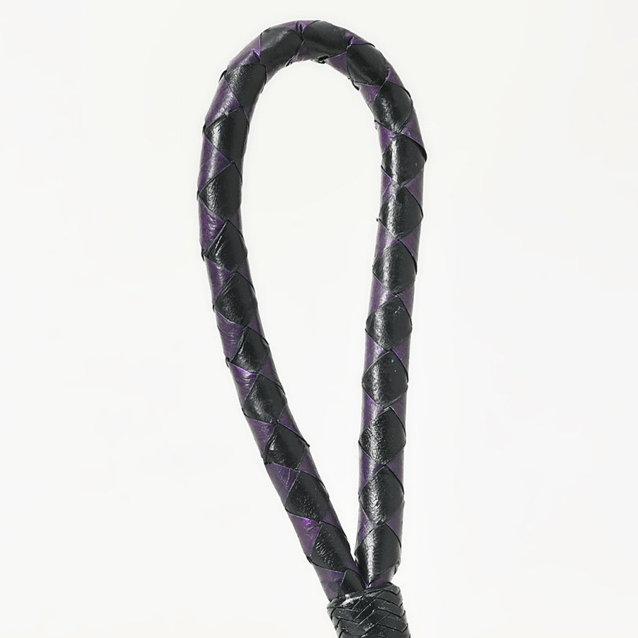 HILASON Braided Genuine Leather Dog Leash with Heavy Duty Snap Durable Professional Training Lead