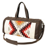 OHLAY OHA102A DUFFEL Upcycled Wool Genuine Leather women bag western handbag purse