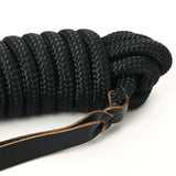 25 ft. Hilason Western Horse Adjustble Nylon Rope With Latigo Ends