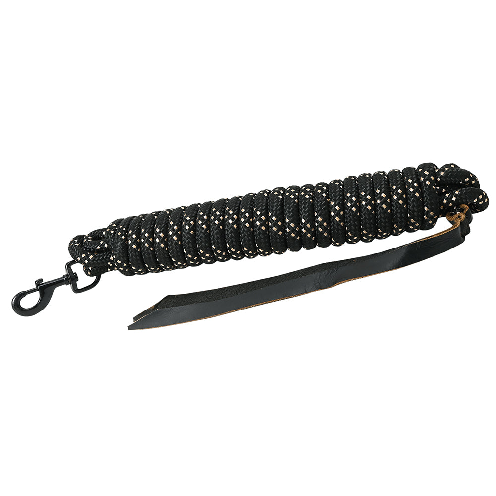25 ft. Hilason Western Horse Adjustble Nylon Rope With Latigo Ends