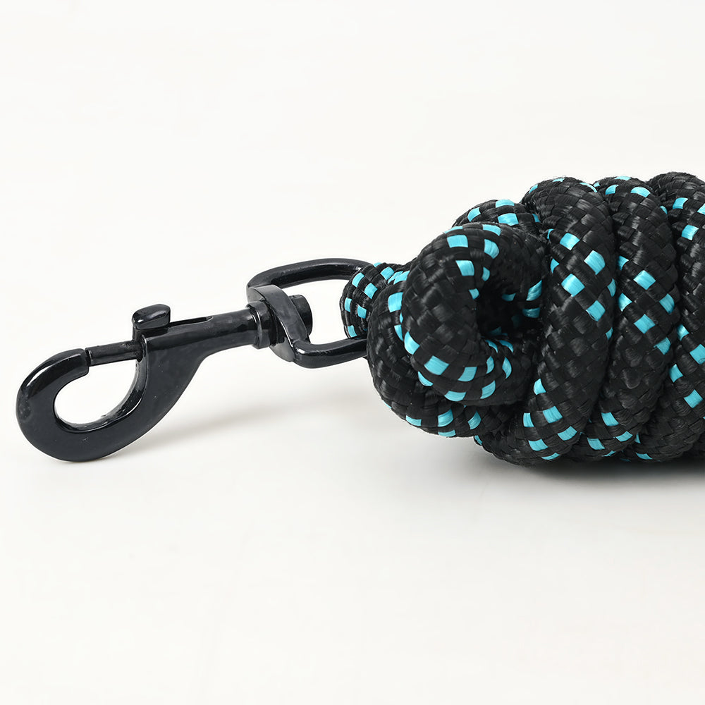 25 ft. Hilason Western Horse Adjustble Nylon Rope With Latigo Ends