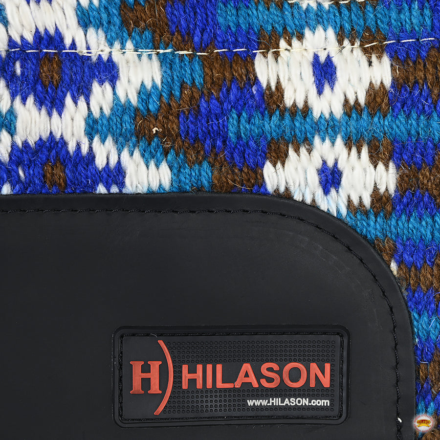 HILASON Western Horse Saddle Blanket Wool Pad 34"x36"