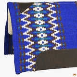 HILASON 32x32 In Western Horse Saddle Wool Blanket Pad Fur Padding