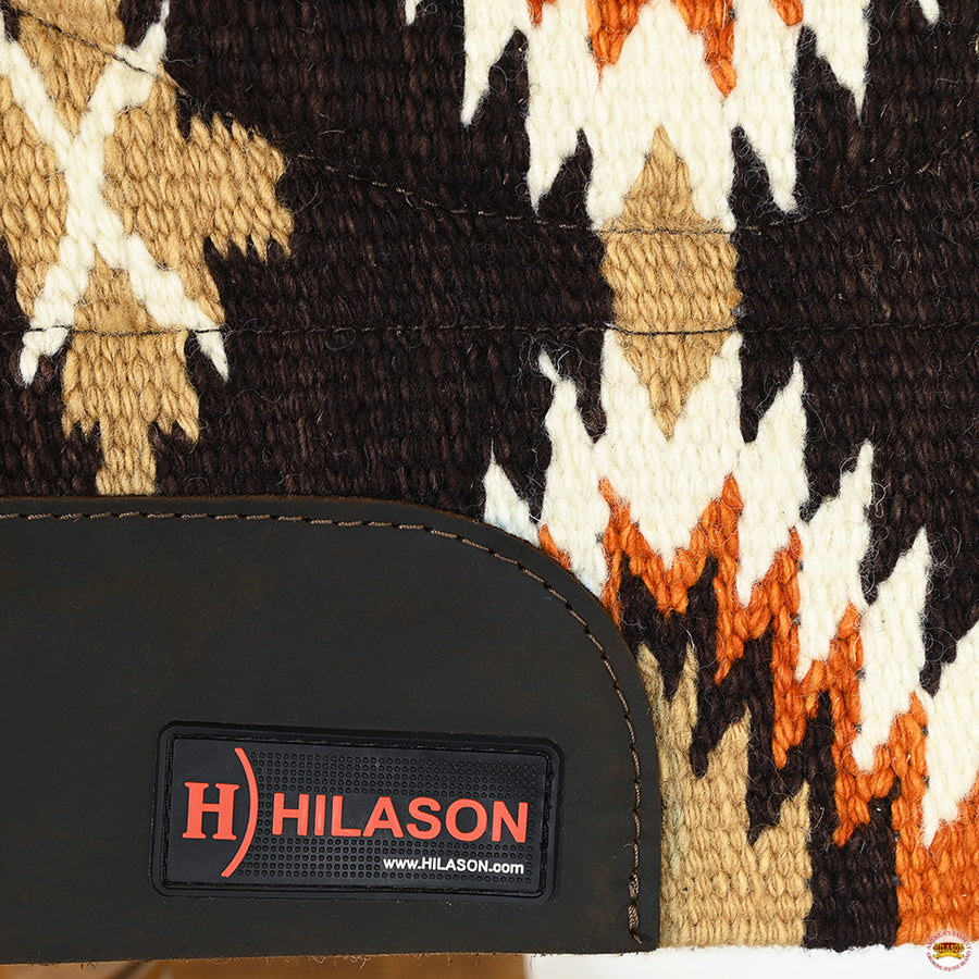 HILASON Western Horse Saddle Blanket Wool Pad 34"x36"