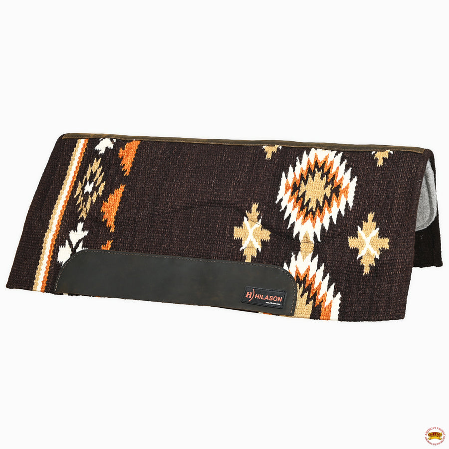 HILASON Western Horse Saddle Blanket Wool Pad 34"x36"