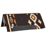 HILASON 34x36 In Western Horse Saddle Blanket Wool Pad Blue