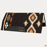HILASON 32x32 In Western Horse Saddle Wool Blanket Pad Fur Padding