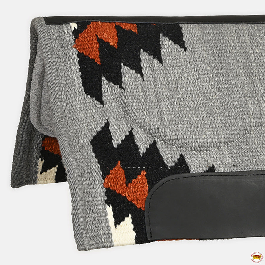 HILASON Western Horse Saddle Blanket Wool Pad 34"x36"
