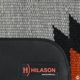 HILASON 32x32 In Western Horse Saddle Wool Blanket Pad Fur Padding