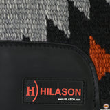 HILASON 34x36 in Western Horse Saddle Wool Blanket Pad Felt Fur | Saddle Pads | Horses Saddle Pads | Horse Riding Pads | Saddle Blankets for Horses | Grey