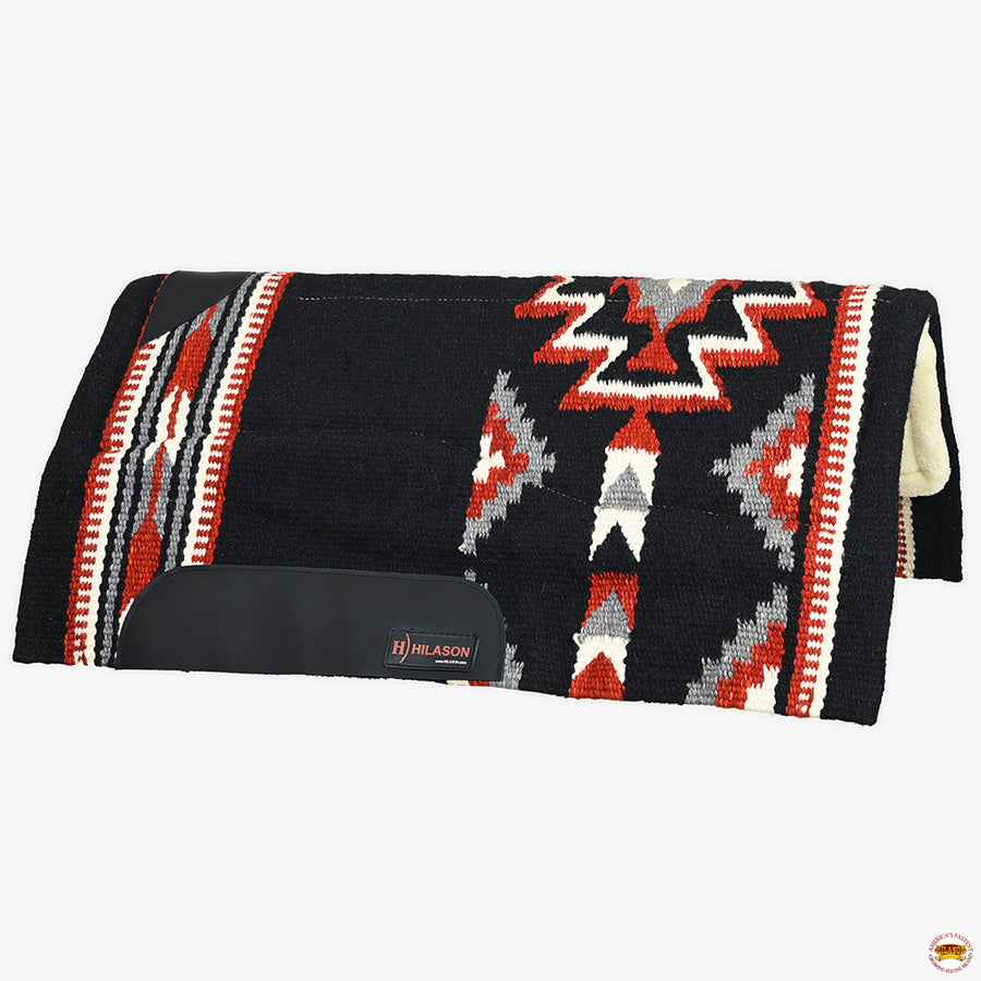 HILASON Western Horse Saddle Blanket Pad Fur Padding 34"x36"