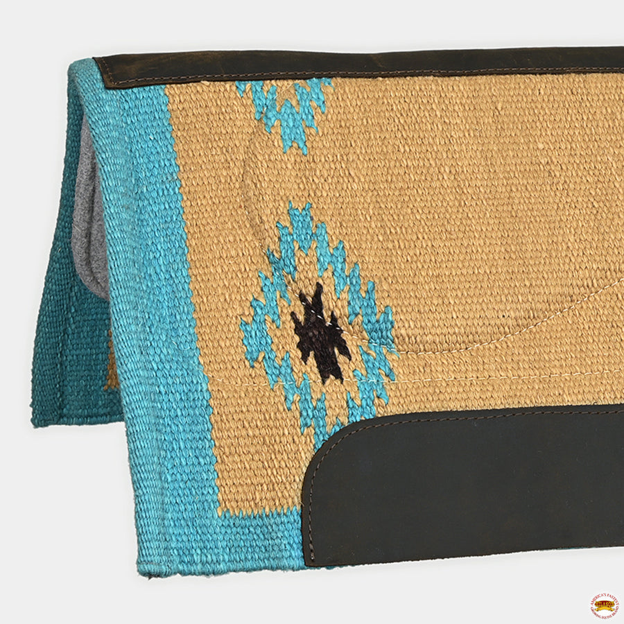 HILASON Western Horse Saddle Blanket Wool Pad 34"x36"