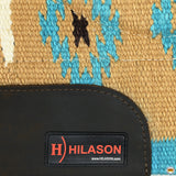 HILASON 34x36 in Western Horse Saddle Wool Blanket Pad Felt Fur | Saddle Pads | Horses Saddle Pads | Horse Riding Pads | Saddle Blankets for Horses | Tan