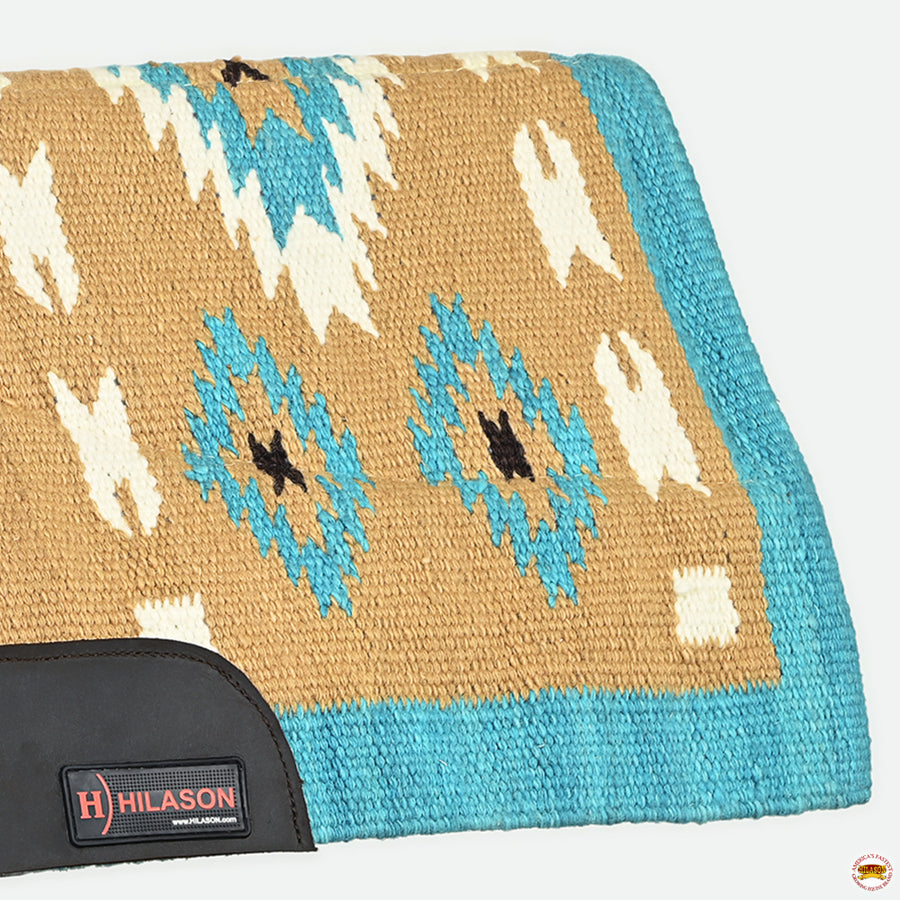 HILASON Western Horse Saddle Blanket Pad Fur Padding 34"x36"