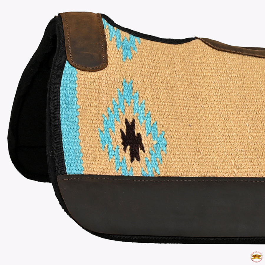 HILASON Western Horse Saddle Blanket Pad Felt Padding 34"x36" | Wool