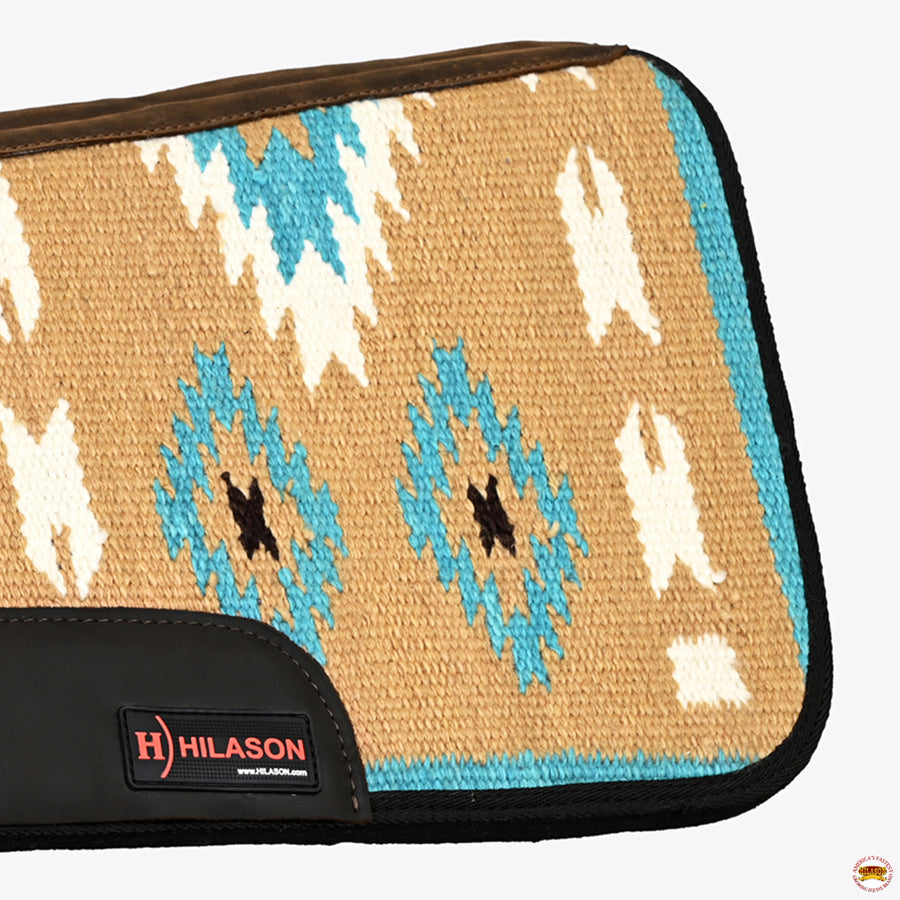 HILASON Western Horse Saddle Blanket Pad Felt Padding 34"x36" | Wool