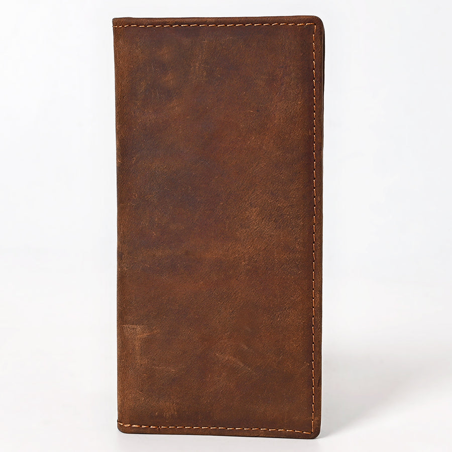 BAR H EQUINE Western Rodeo Bifold Unisex Genuine Leather Walllet