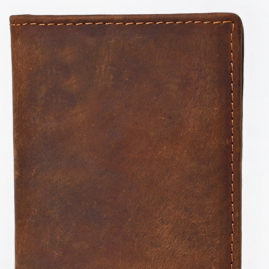 BAR H EQUINE Western Rodeo Bifold Unisex Genuine Leather Walllet