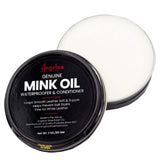 3 Oz Angelus Genuine Mink Oil Waterproofer & Conditioner Paste