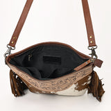 Ohlay Bags OHG130 Cross Body I Hand Tooled Hair-On Genuine Leather Women Bag Western Handbag Purse