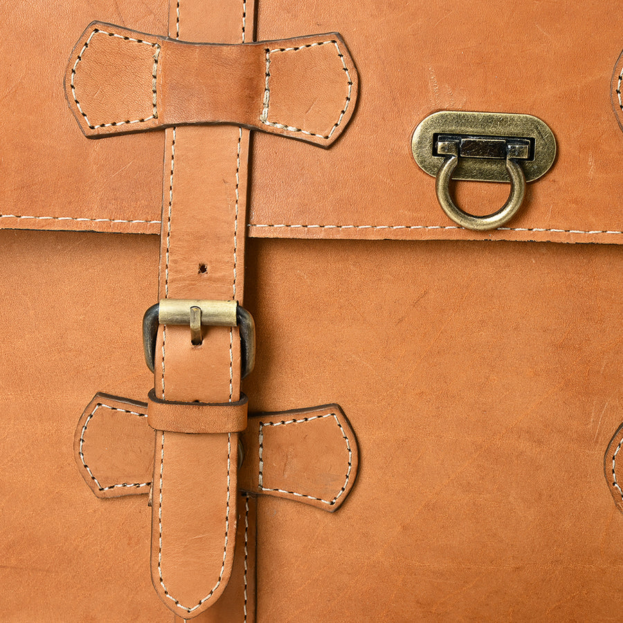 American Darling Western Genuine Leather Briefcase Bag Handmade Durable Work Laptop Messenger Office Travel Professional Bag