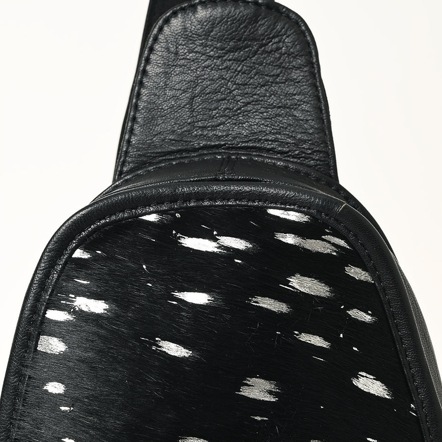 American Darling Sling Hand Tooled Hair-On Genuine Leather Western Women Bag |Sling | for