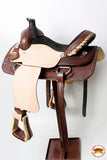 Western Horse Saddle American Leather Ranch Roping Cowboy Hilason