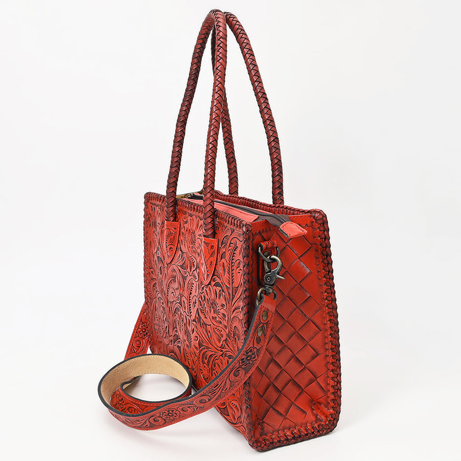 American Darling Western Tote Bag – Hand-Tooled Genuine Leather, Durable Build & Everyday Carry Design