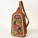 American Darling Sling Hand Tooled Genuine Leather women bag western handbag purse