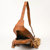 American Darling Sling Hand Tooled Genuine Leather women bag western handbag purse