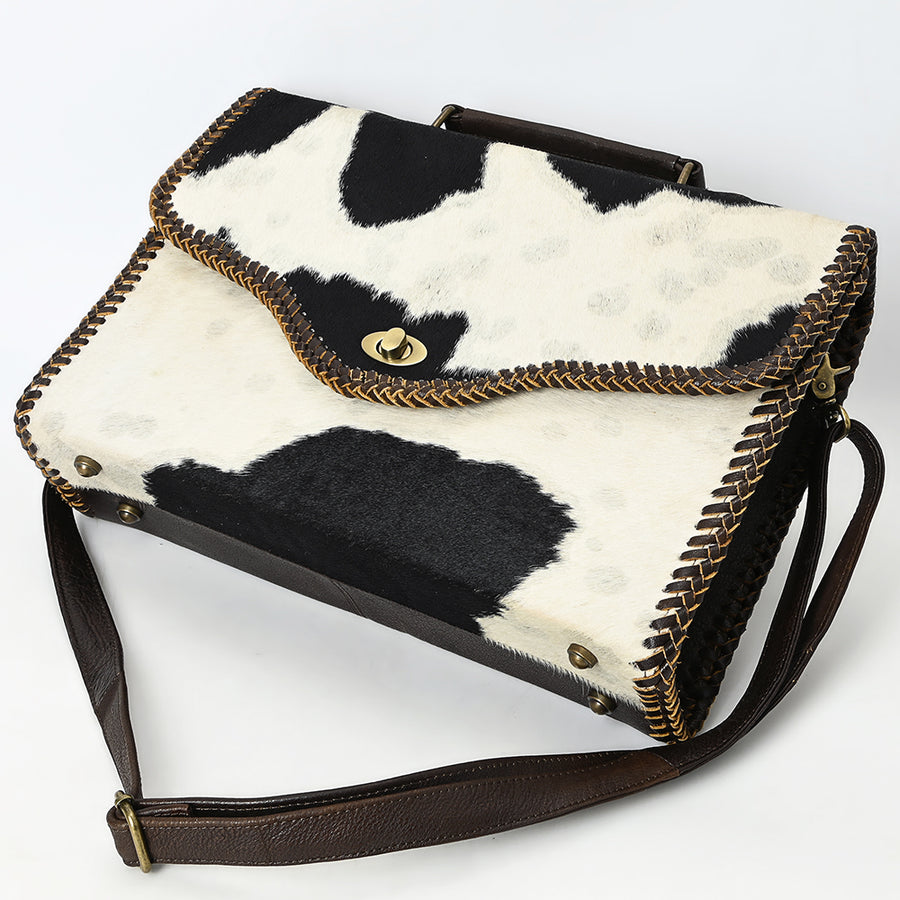 American Darling Messenger Hair On Genuine Leather women bag western handbag purse