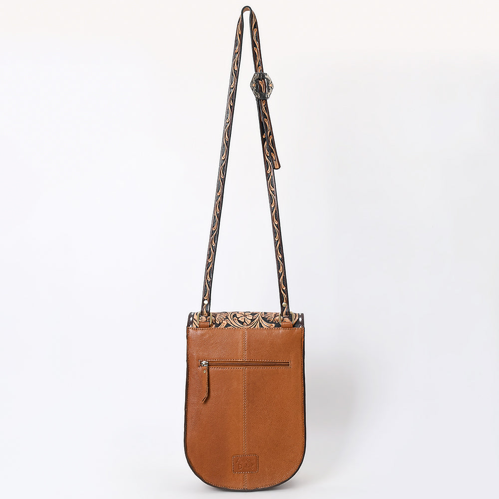 American Darling Crossbody Hand Tooled Genuine Leather Women Bag Western Handbag Purse |