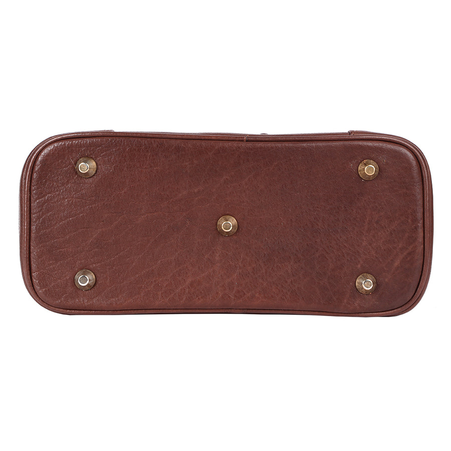 American Darling Jewelry Case Western Genuine Leather Handcrafted Vanity Box Travel Cosmetics Organizer Case