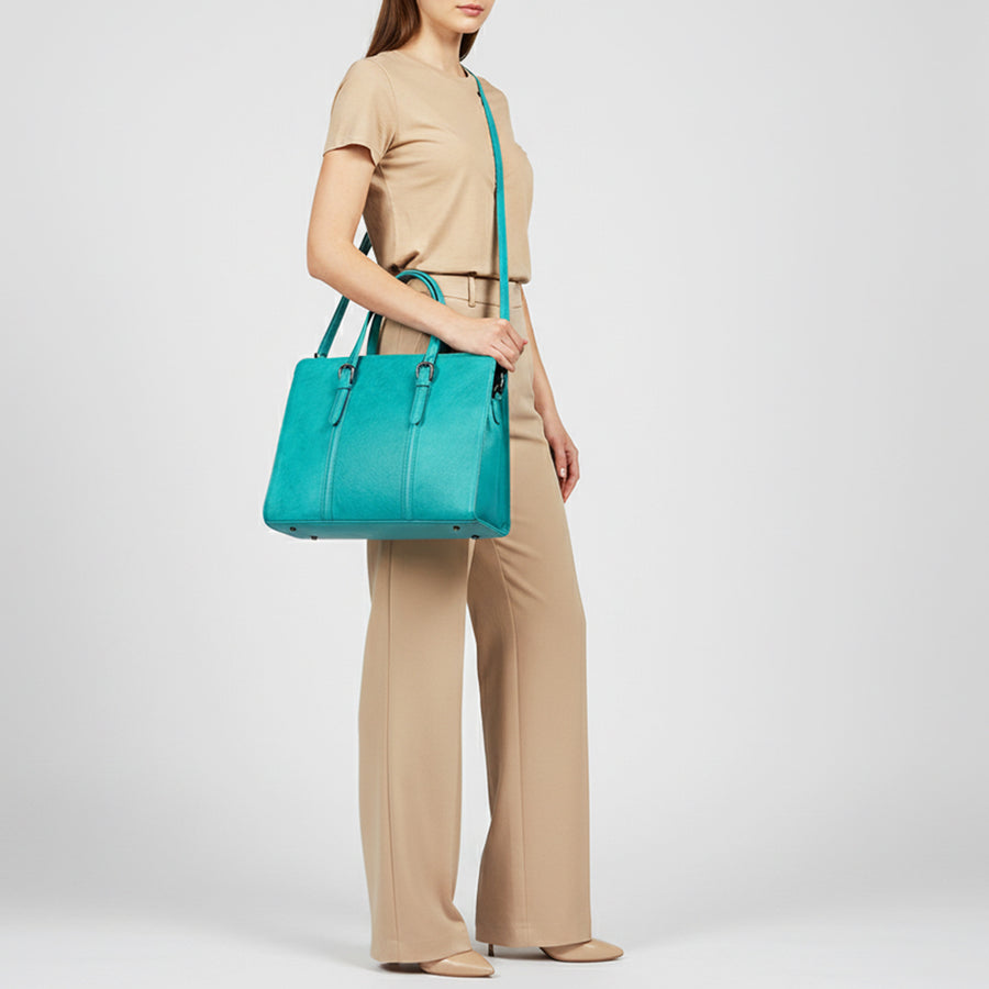 American Darling Tote Bag Western Genuine Leather Handcrafted Shoulder Purse with Adjustable Handles and YKK Zipper