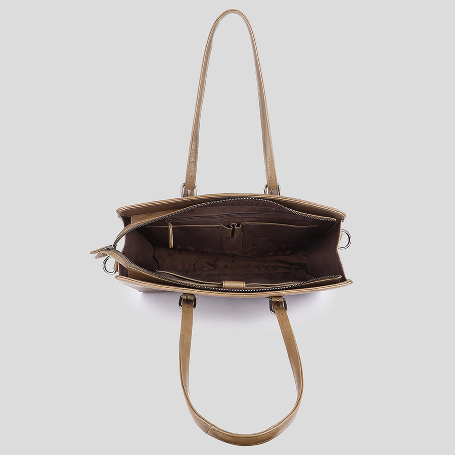 American Darling Tote Bag Western Genuine Leather Handcrafted Shoulder Purse with Adjustable Handles and YKK Zipper