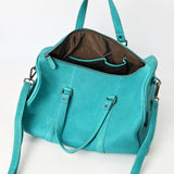 American Darling Duffel Full Grain Genuine Leather Western Women Bag | Handbag Duffle Weekend Travel Bags for